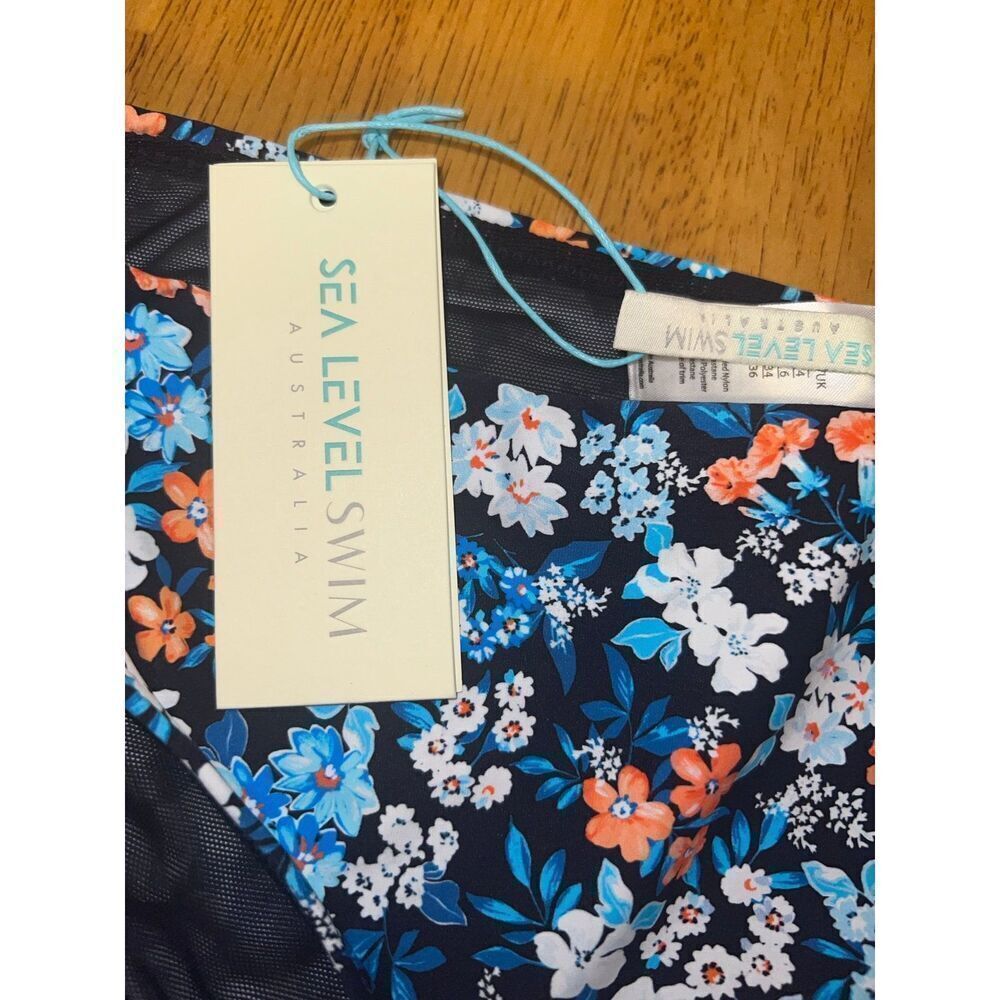 Sea Level Marguerite Mid Bikini Pant Size US 4 (H13) - Picture 6 of 7